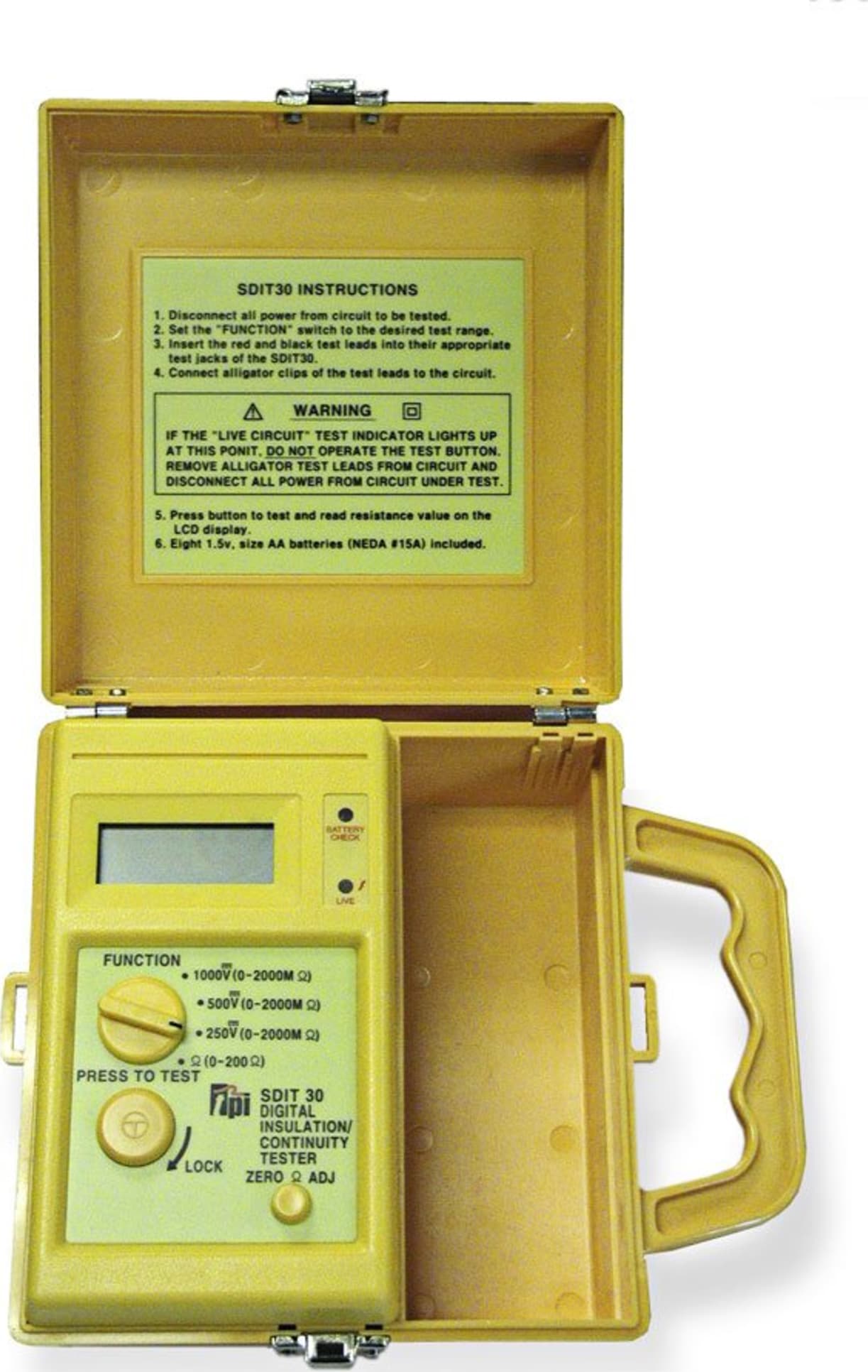 TPI SDIT30 Insulation Resistance Tester