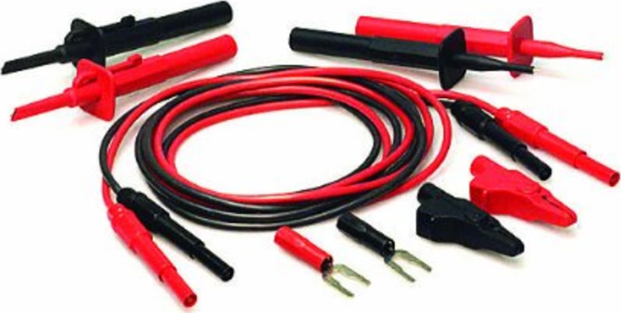 TPI_TLS2000B_Shuttered_Plug_Deluxe_Test_Lead_Kit_With_Silicone_Insulation_Main_View