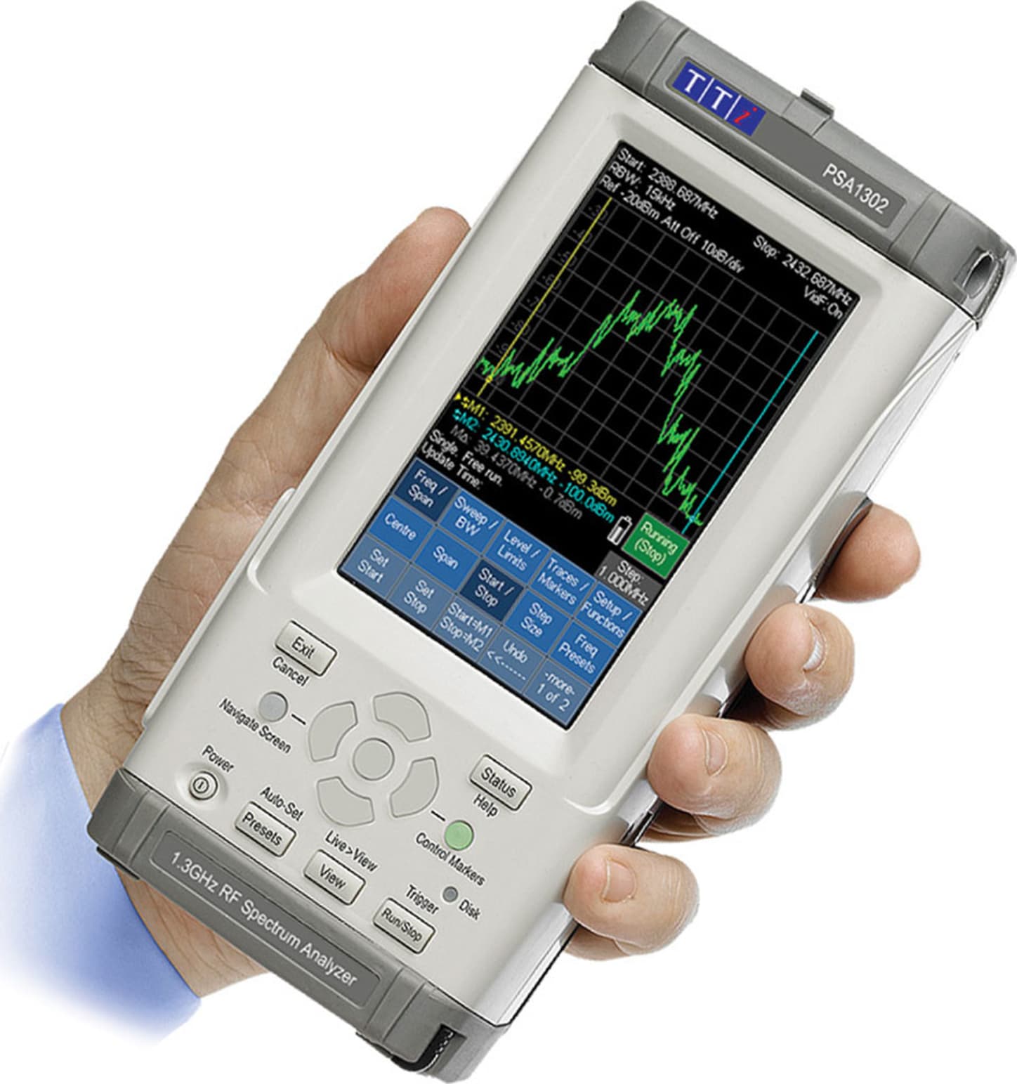 TTi PSA1302 Handheld 1.3GHz Spectrum Analyzer