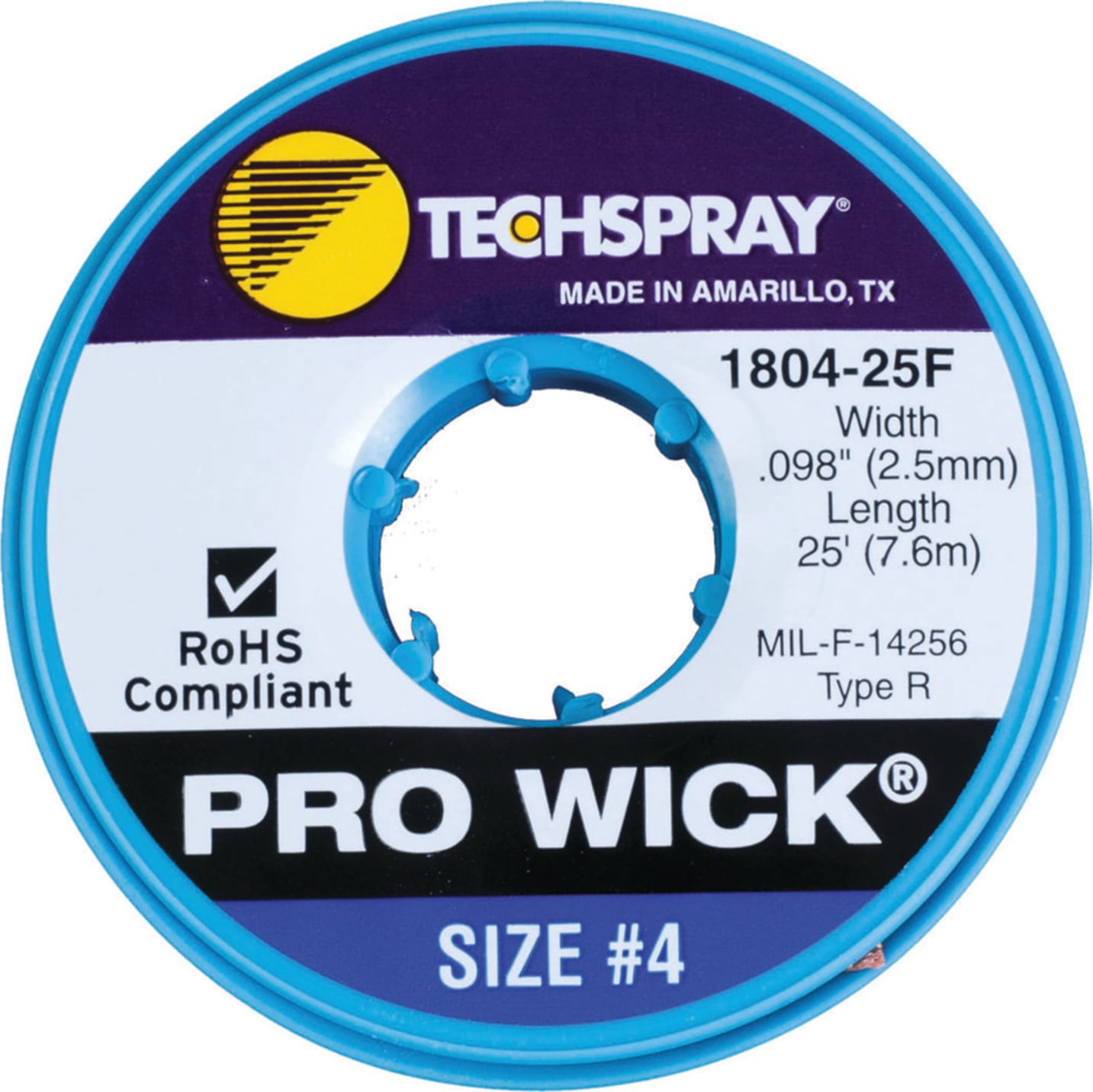 Techspray 1804-25F - Desoldering Braid