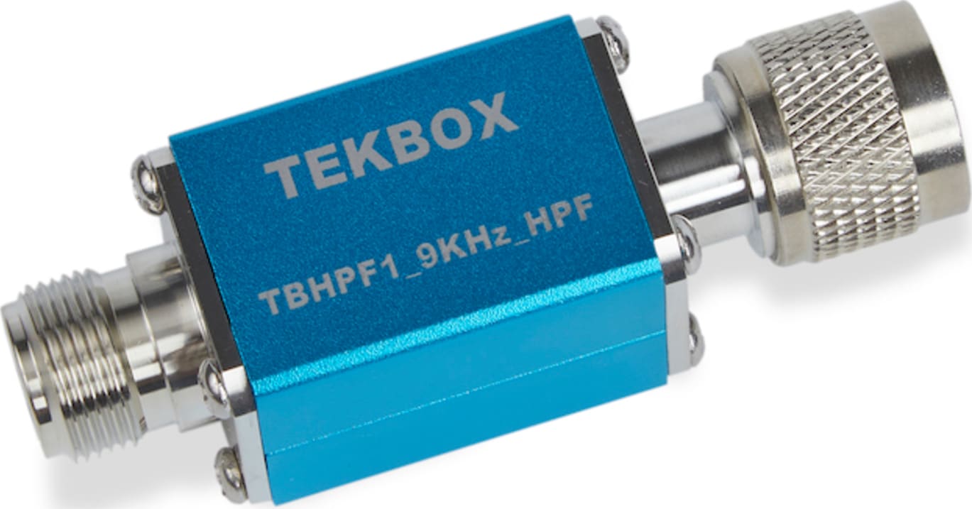 TekBox TBHPF1-9kHz - 9 kHz High Pass Filter (N-female, N-male)