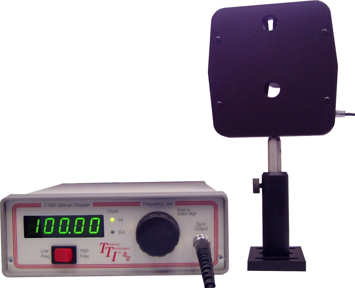 Terahertz C-995 Optical Chopper front view