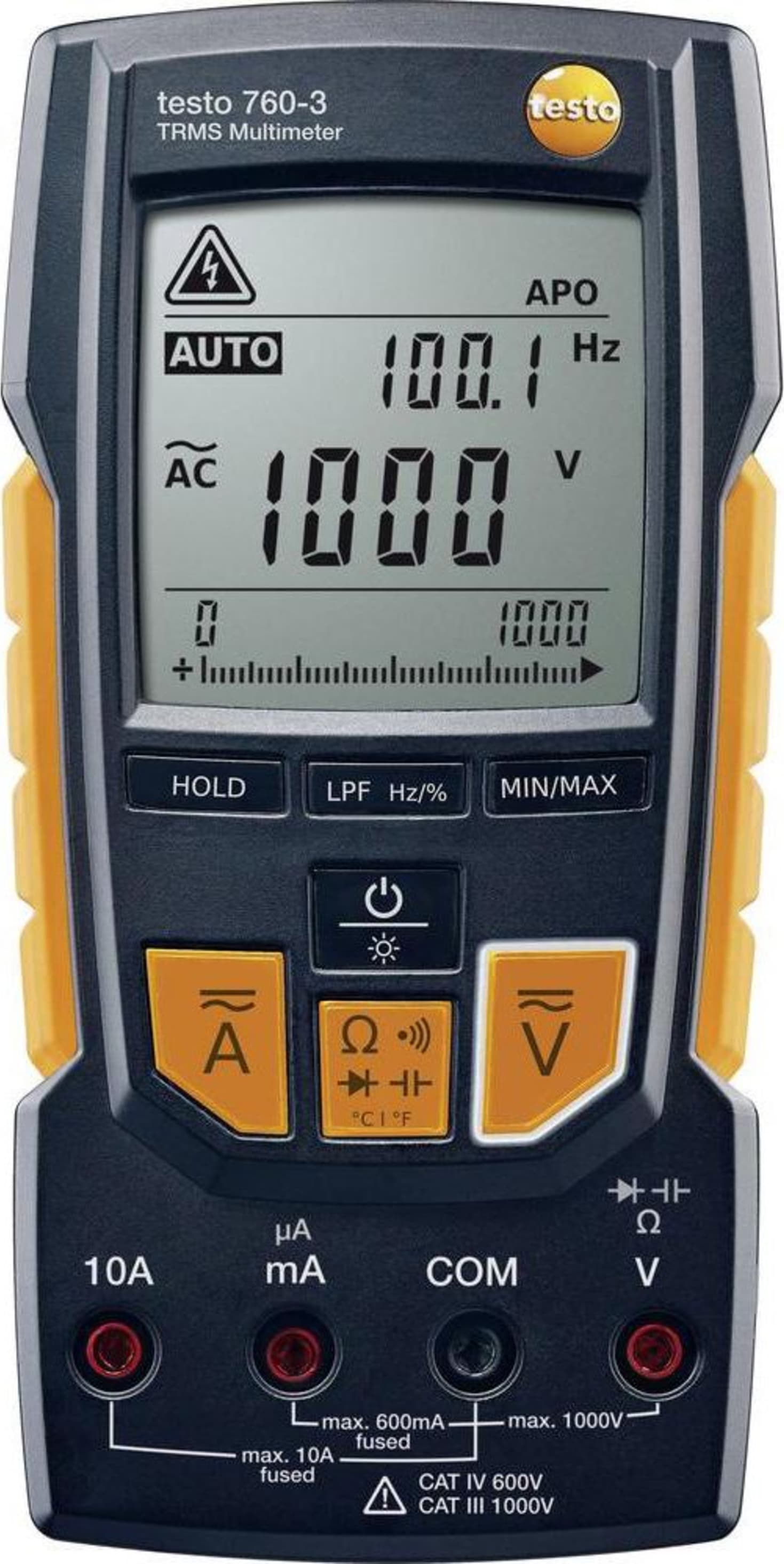 Testo 760-3 1000V Digital Multimeter with TRMS