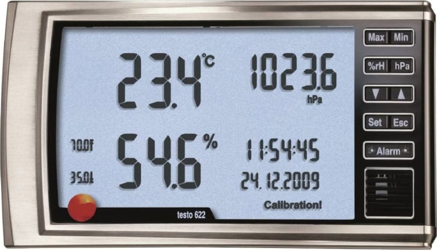 Testo 622 - Thermohygrometer and Barometer (Part Number 0560 6220)