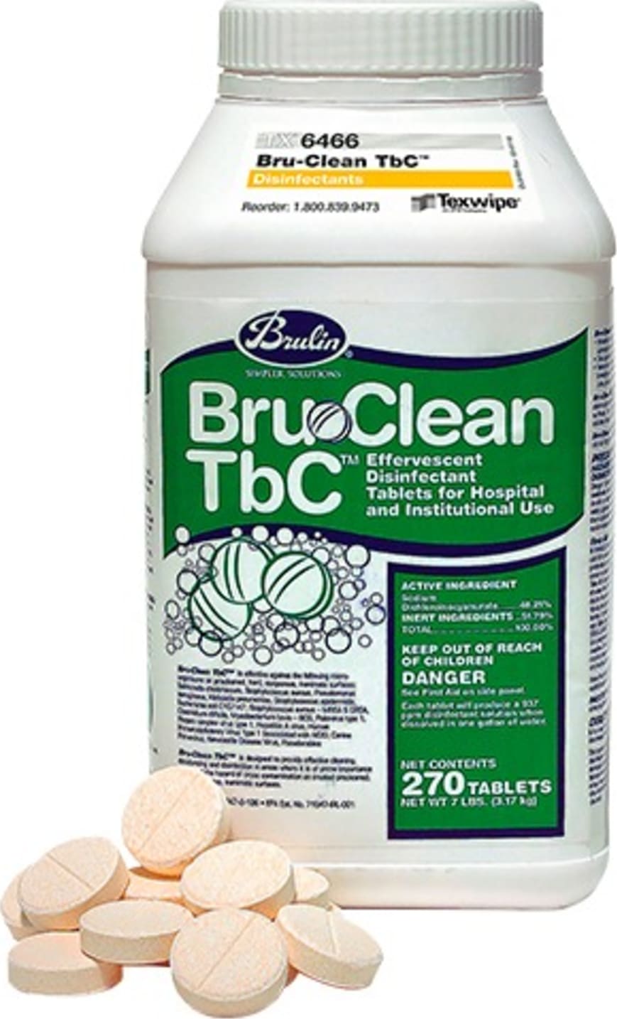 Texwipe TX6466 - BruClean Tablet