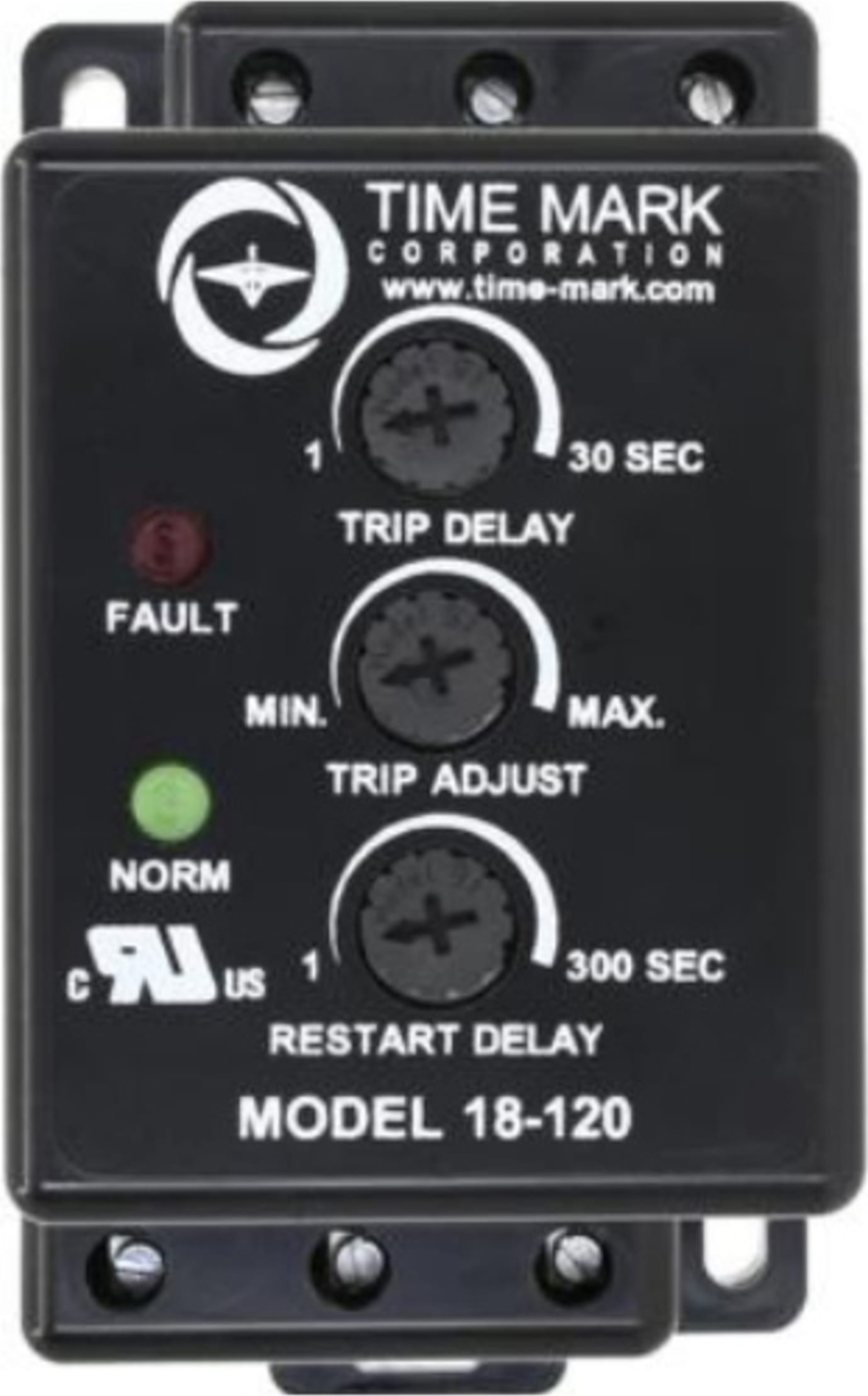 Time Mark18 3-Phase Monitor with Trip and Restart Delays