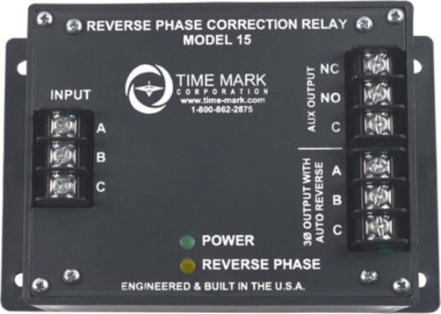 Time Mark 15-240 Reverse Phase Correction Relay