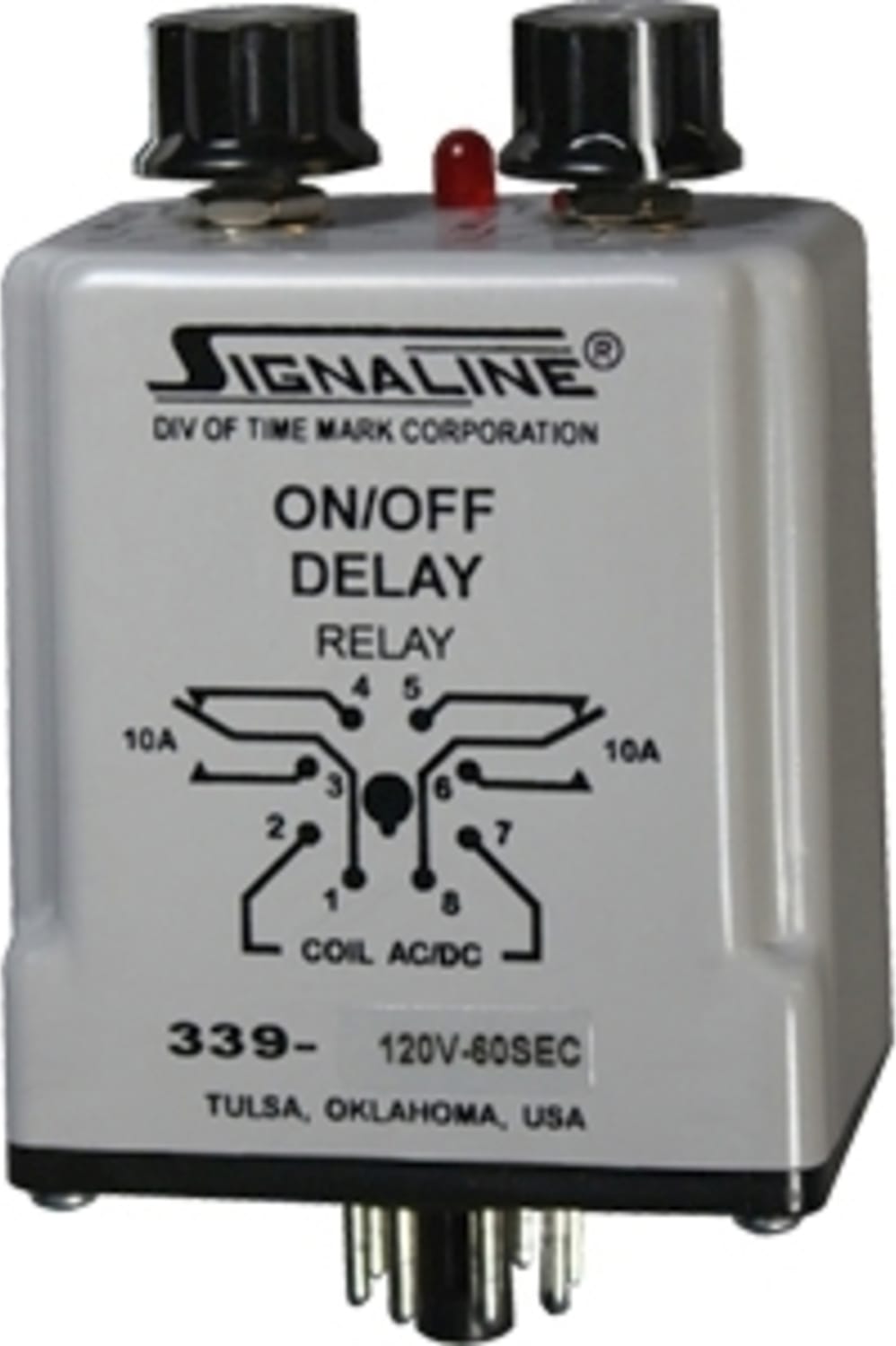 Time Mark On and Off Delay Relay 339 Series