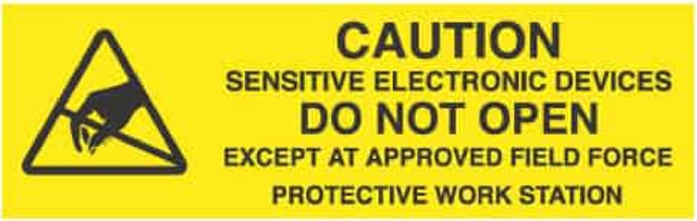 Transforming Technologies LB9040 - ESD Caution Label