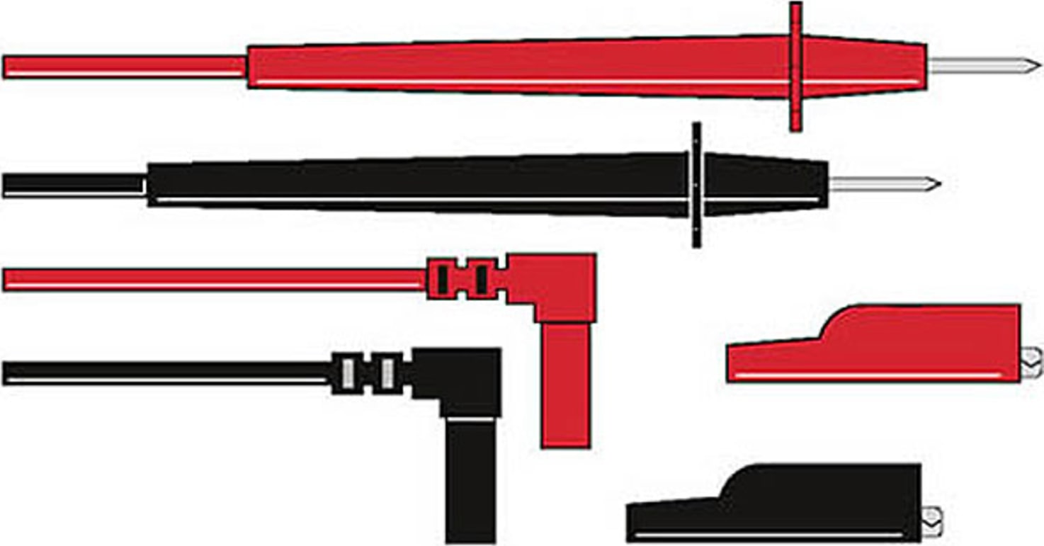 Triplett 79-760 Test Leads Screw on Alligator Clips