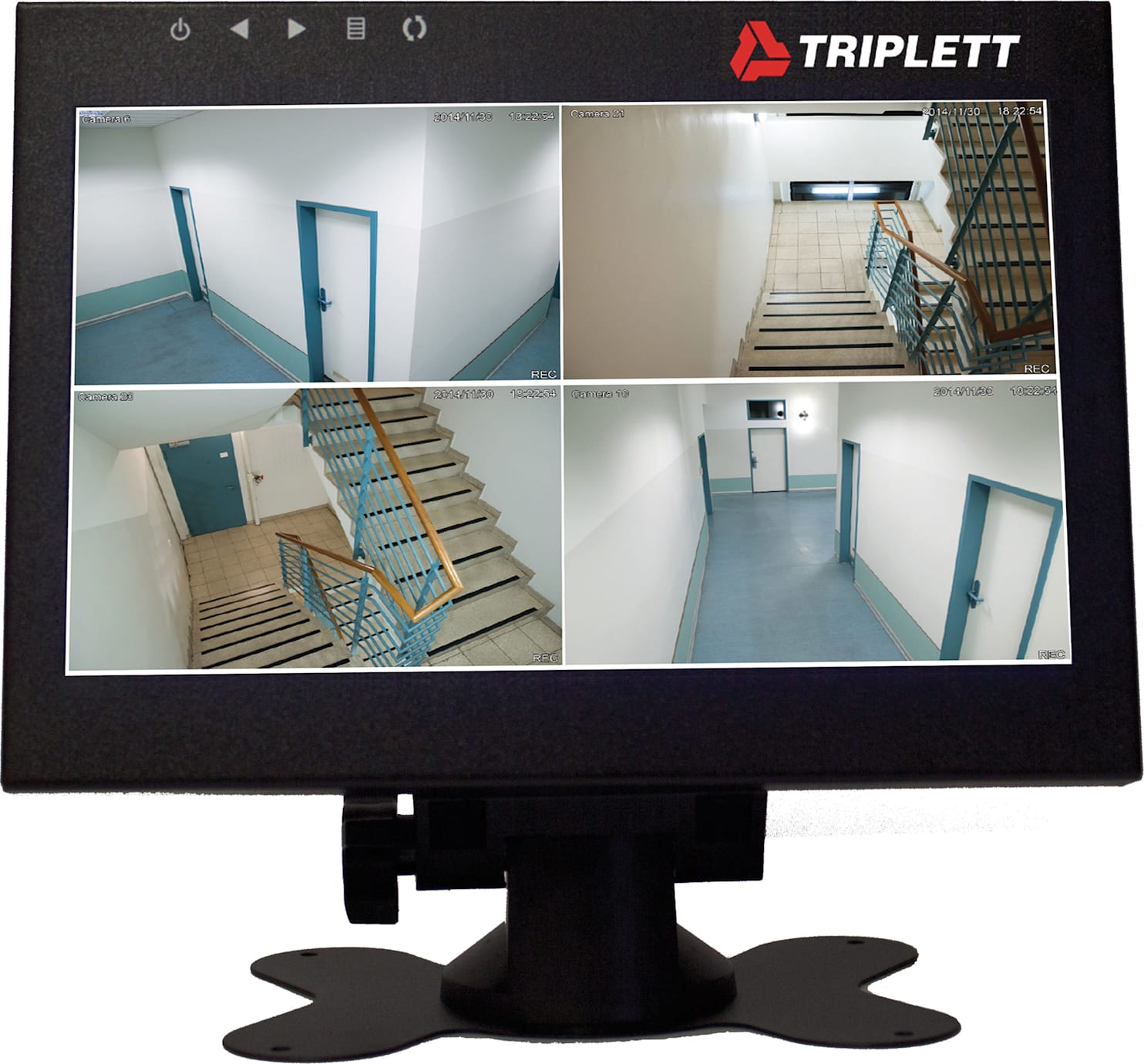 Triplett HDCM2 7" HD LED Monitor with HDMI, VGA, AV/Composite and BNC inputs, Next Generation