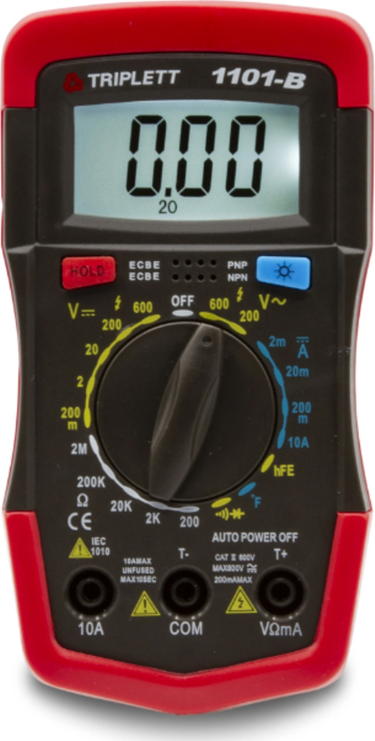 Triplett 1101-NIST - 1101 Multimeter with Certificate