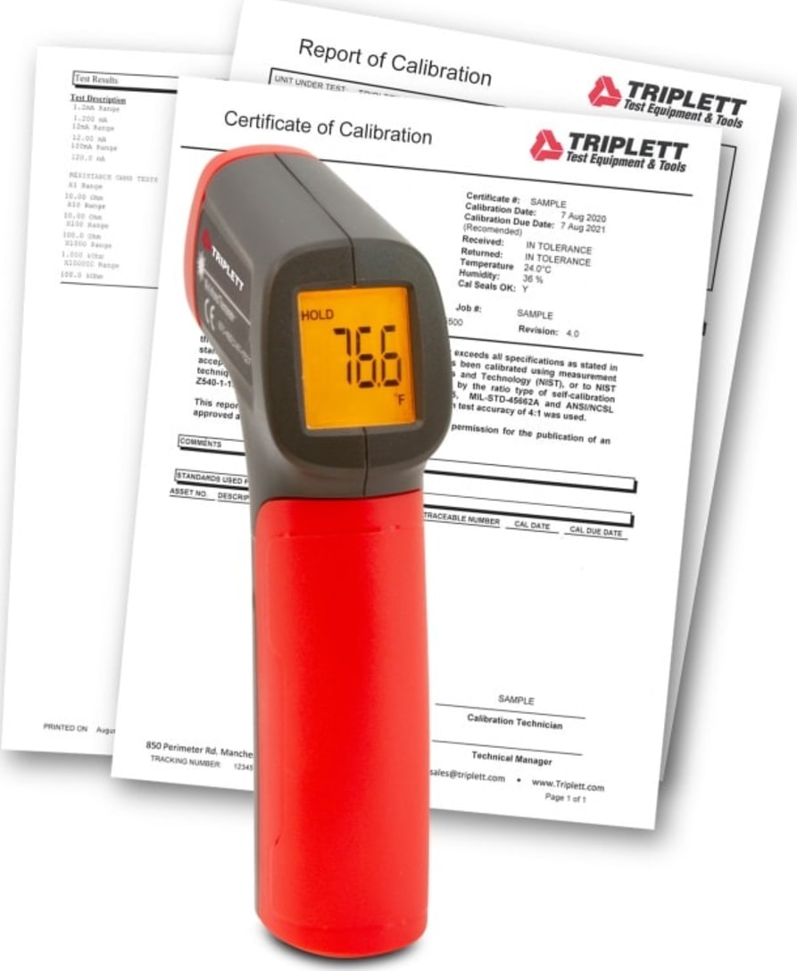 Triplett IRT225-NIST Image 