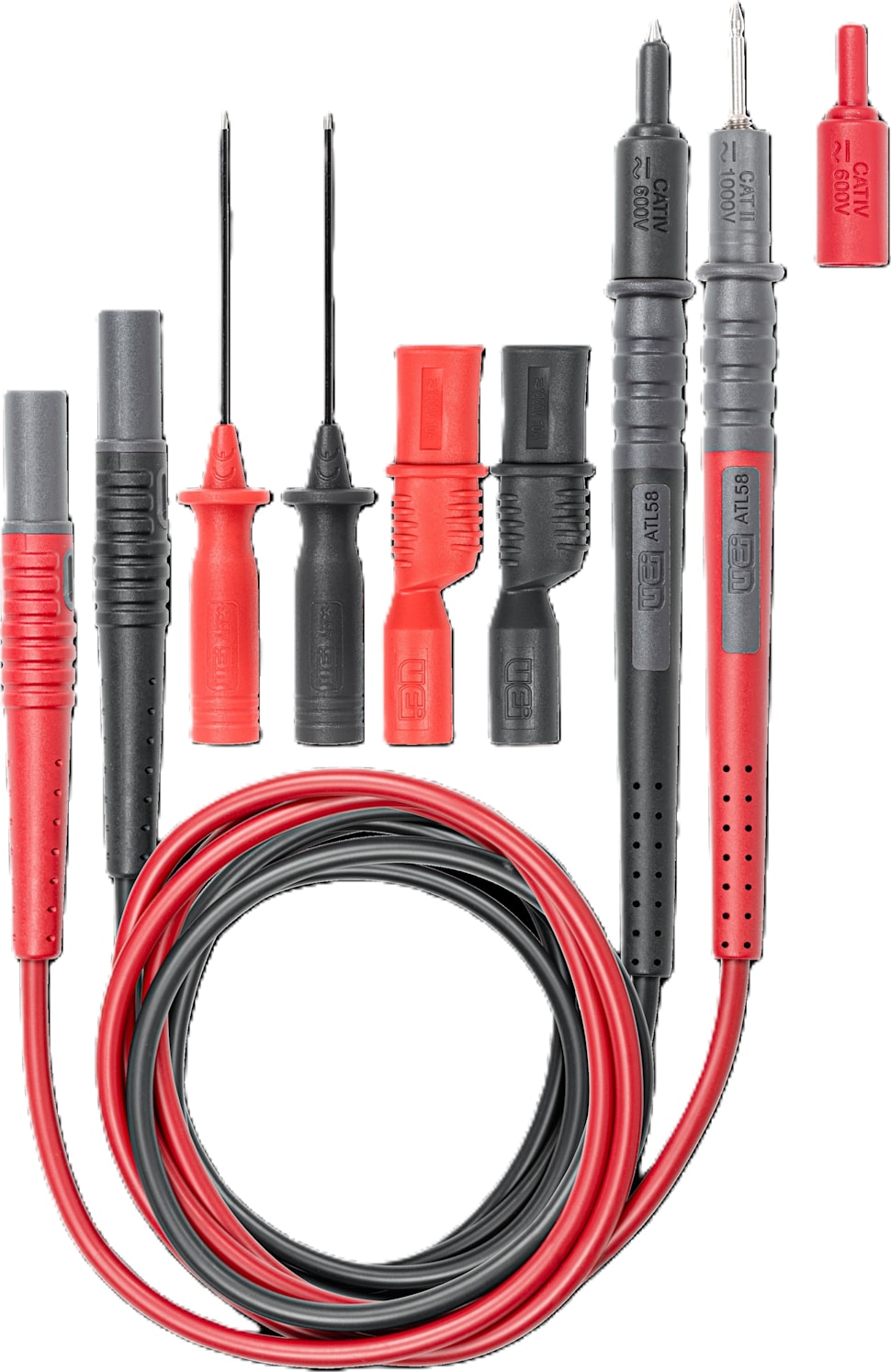 UEi ATL58 - CATIV Silicone Test Leads (For DL589, DL599) | TEquipment