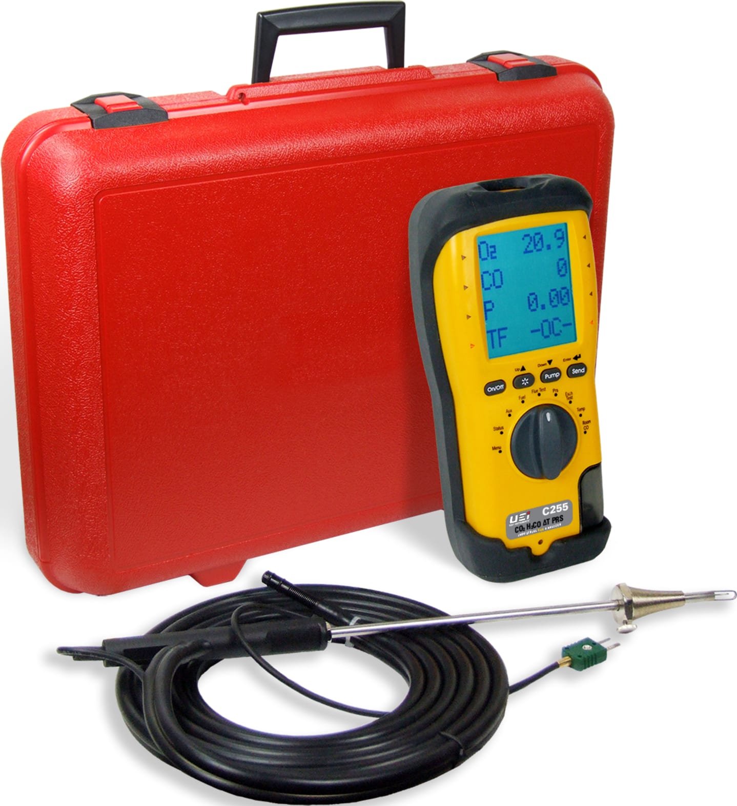 UEi C255 Industrial Combustion Analyzer