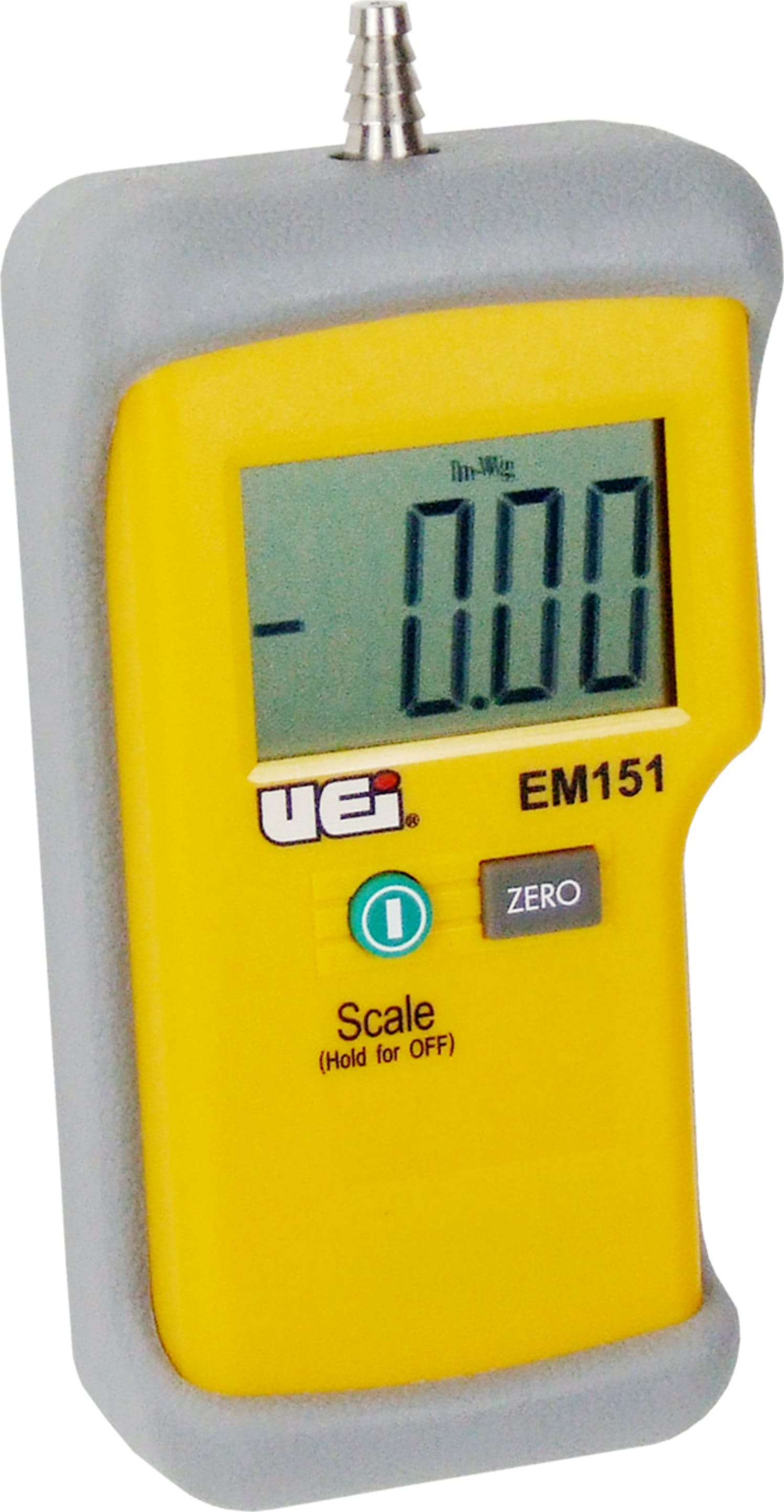 Uei EM151 Digital Manometer, 0-20"WC Range