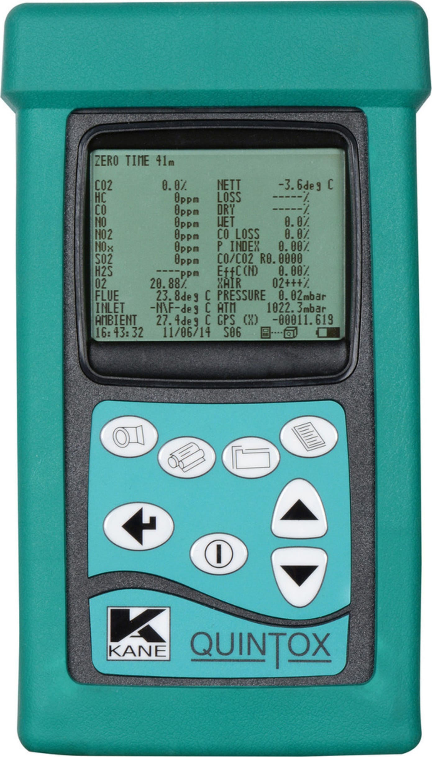 UEi K9206 Industrial Combustion Analyzer with Wireless Handset