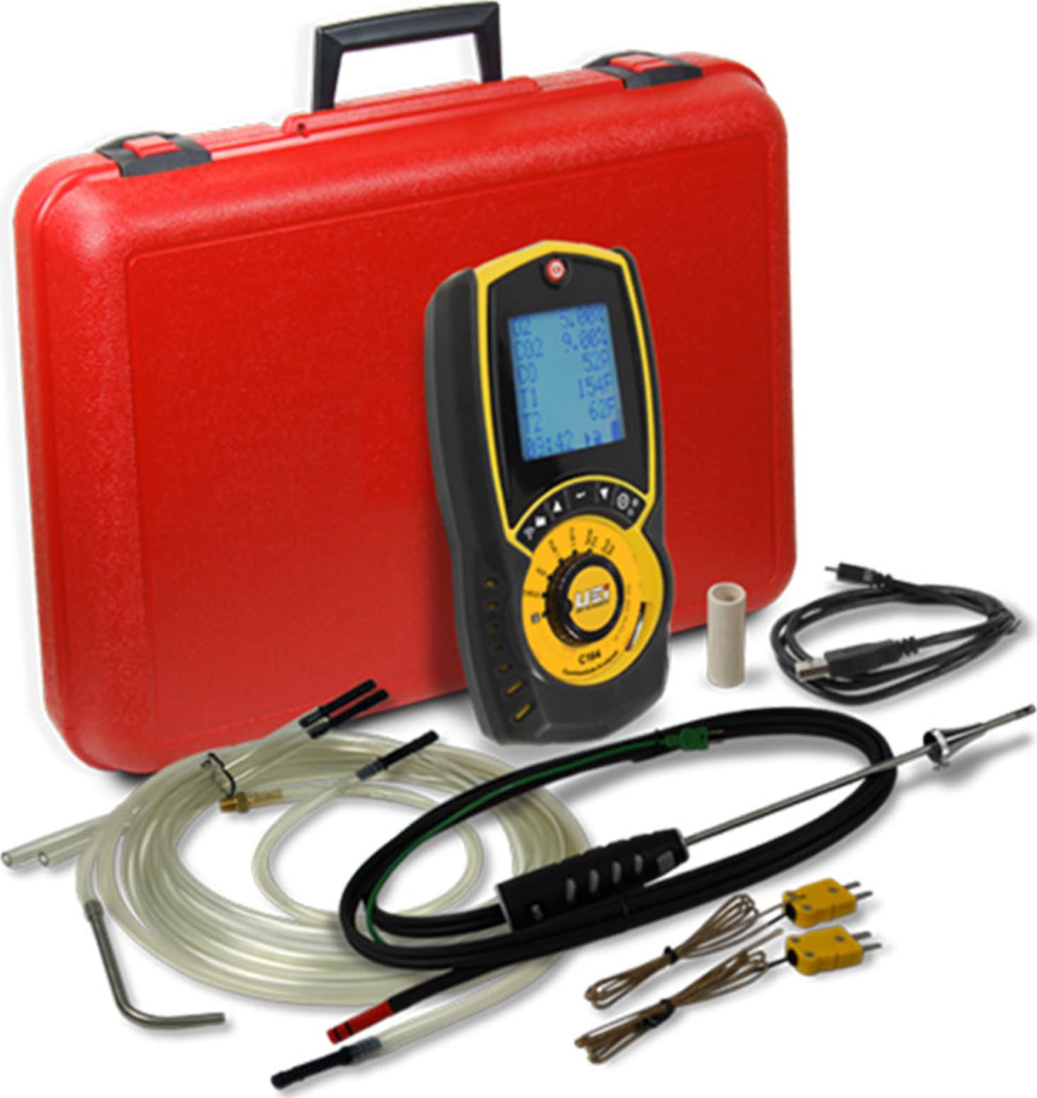 UEi C164 Residential Combustion Analyzer with NO