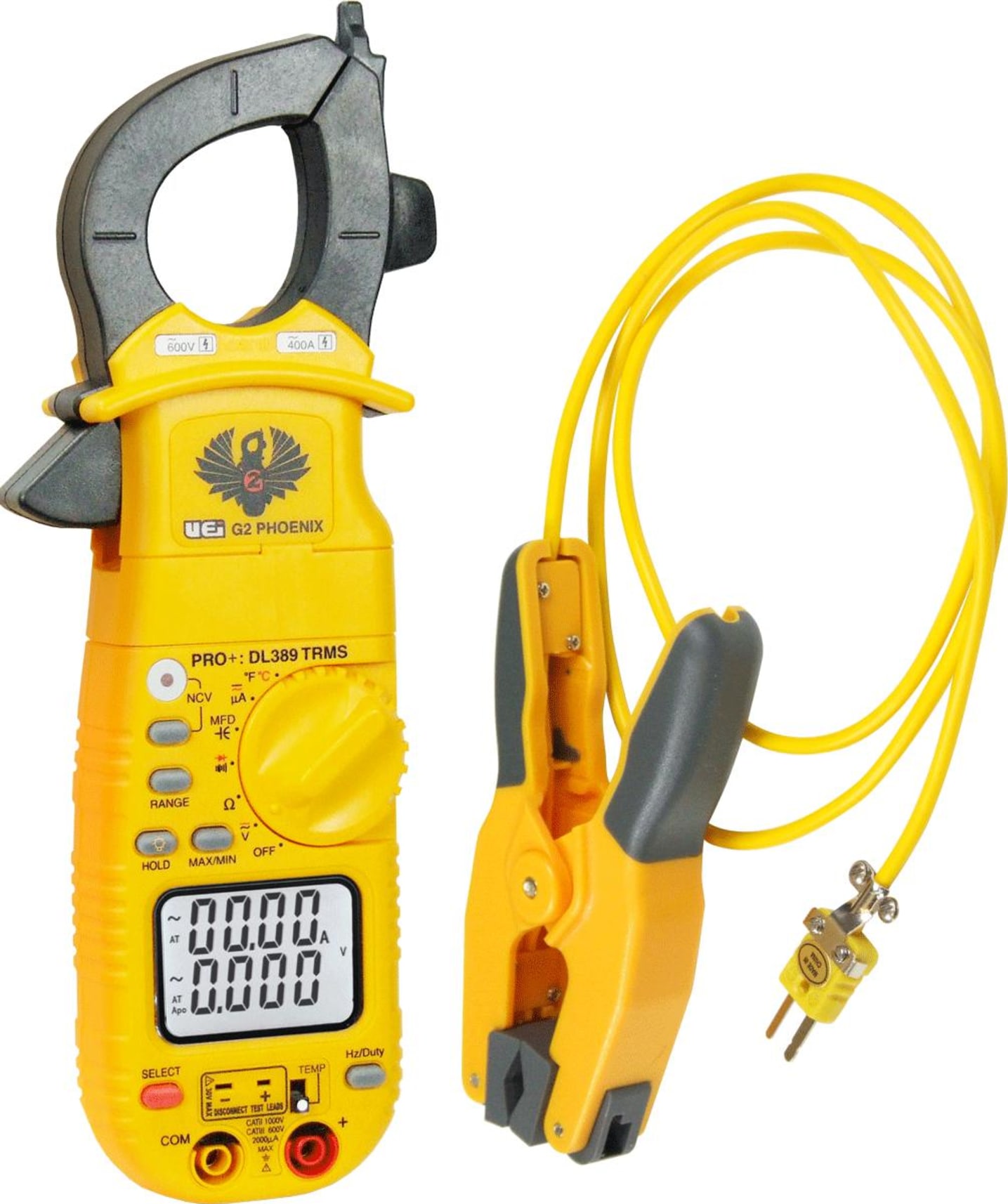 Uei_DL389COMBO_G2PHOENIX_PRO__Digital_Clamp_Meter_Combo