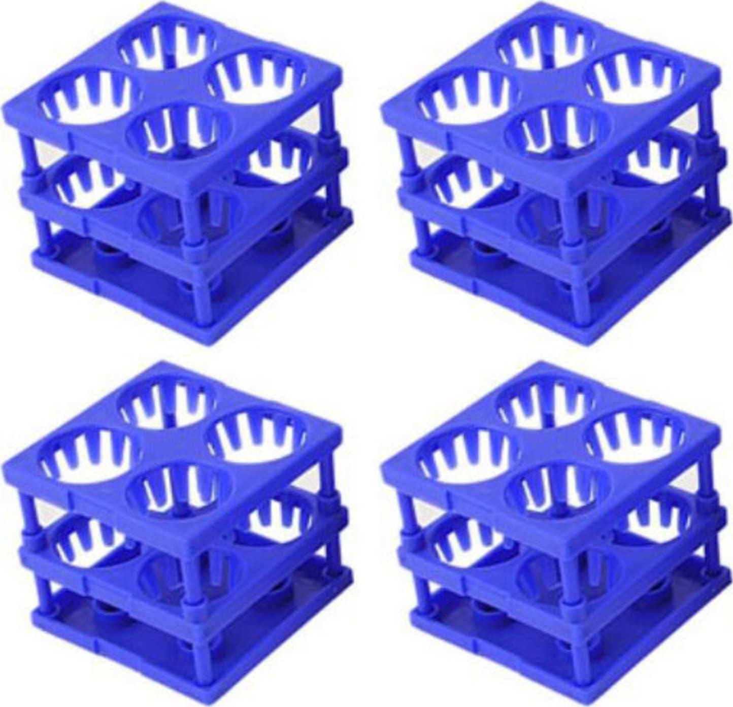 Unico 54400 Tube Cube, 4 PLACE, Holds 26-30MM DIA Tubes, Pack of 4