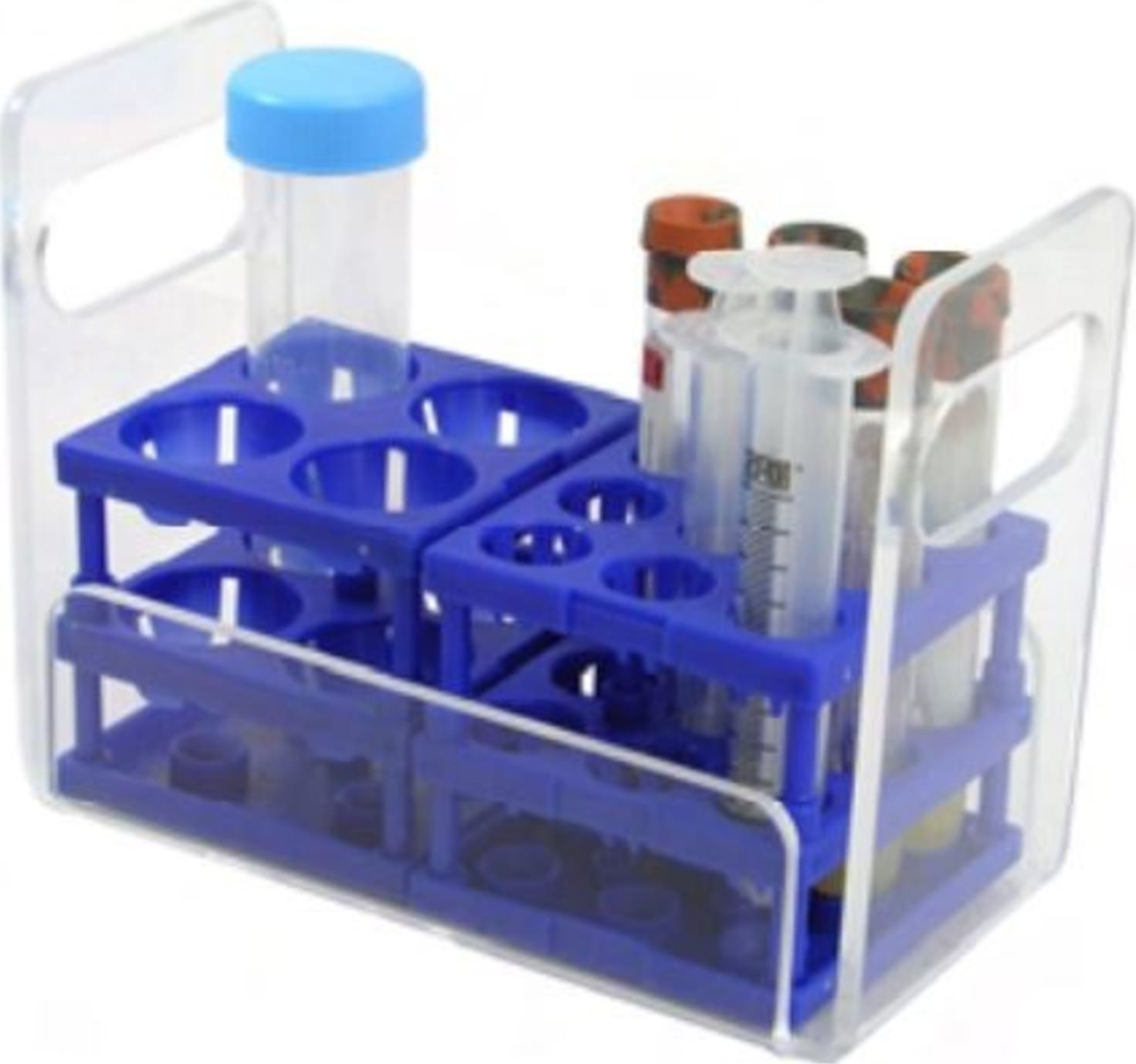 Unico 54020 Tube-CUBE Carrier, Holds 2