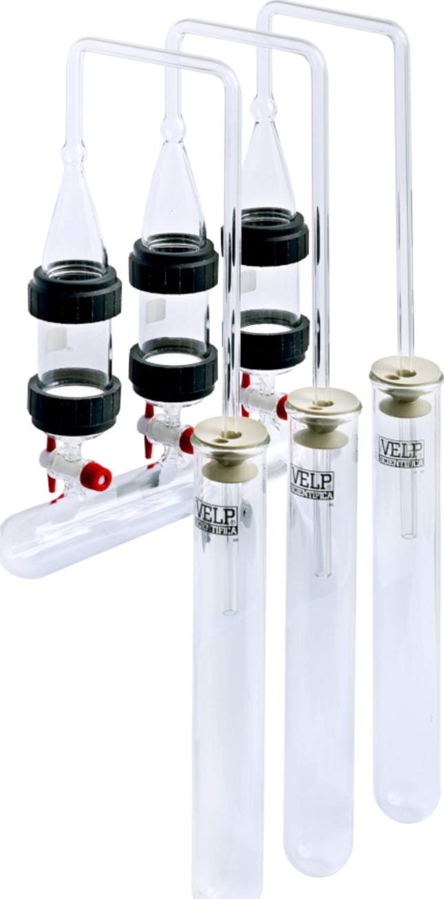 Velp Scientifica A00000413 - Glassware kit for HU 6 Hydrolysis Unit (3 samples)