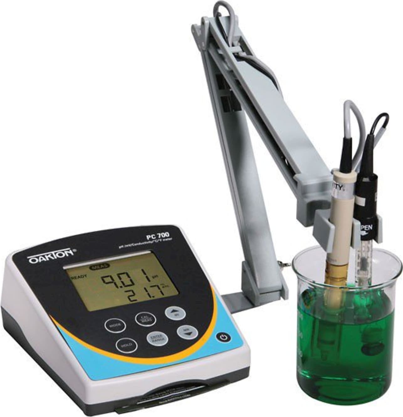 WD-35413-01_Oakton_PC700_PC_700_Benchtop_Meter_With_Probes_And_NIST_Calibration_Main_View