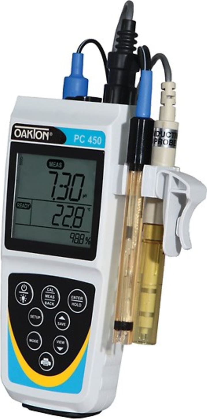 WD-35630-13_Oakton_PC_450_Waterproof_Portable_Meter_With_Separate_Probes_And_Calibration_Main_View
