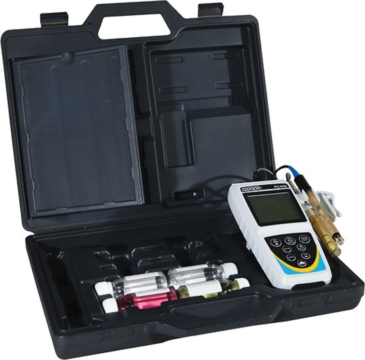 WD-35630-91_Oakton_PC_450_WP_Kit_With_Separate_pH_And_Conductivity_Probes_And_Calibration