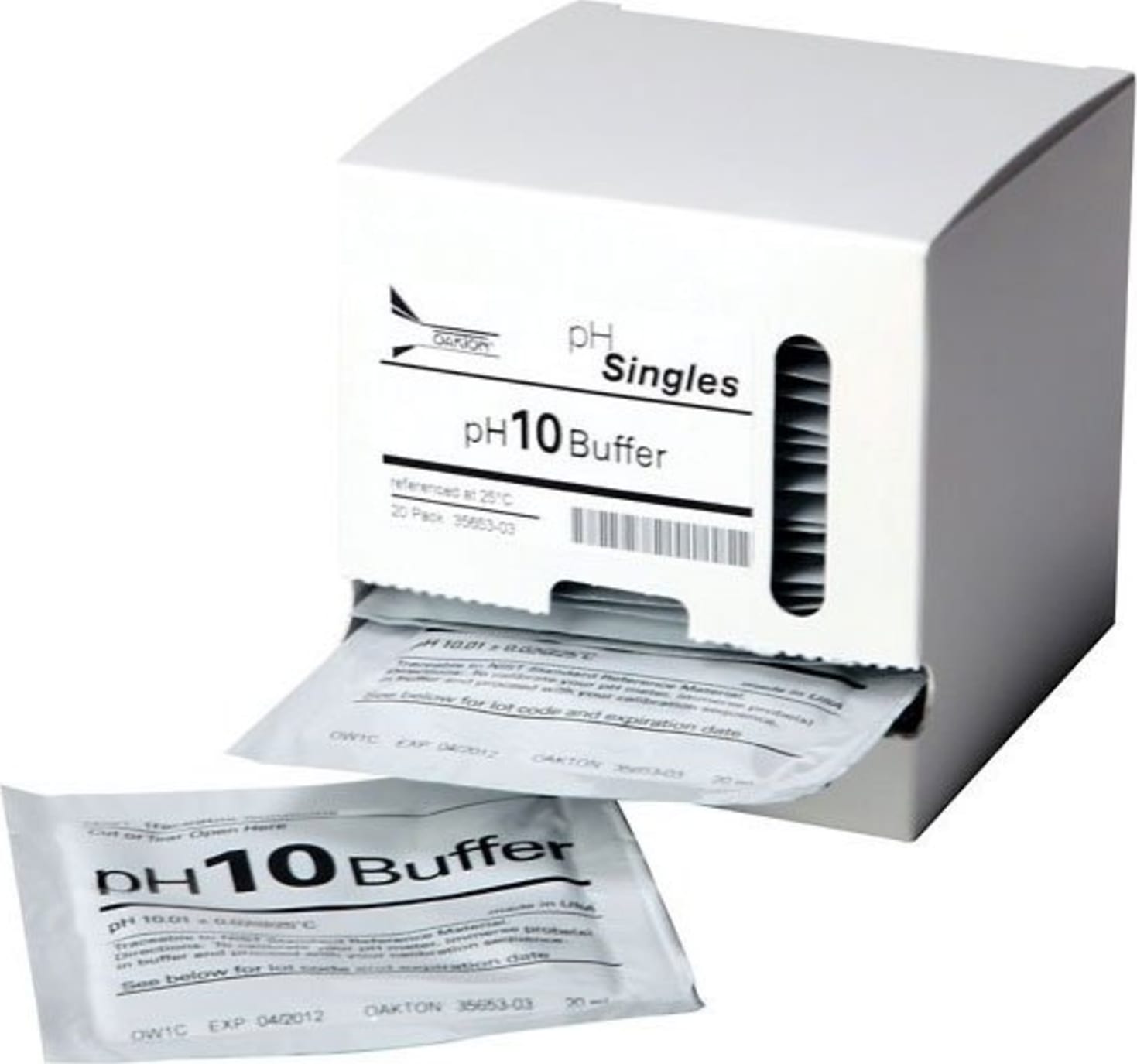 Oakton WD-35653-03 Oakton pH Buffer Pouches