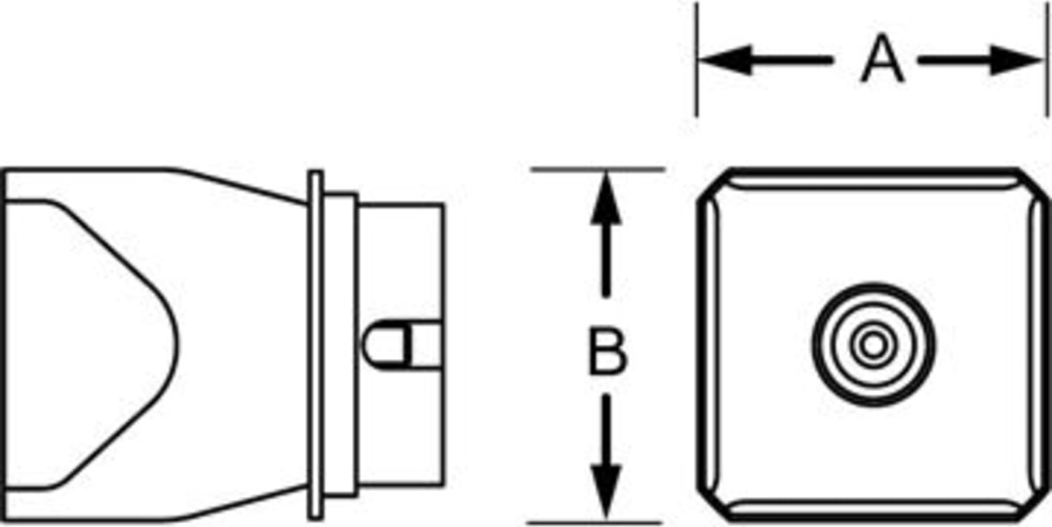 0058736890 Hot Air Nozzle NQ55