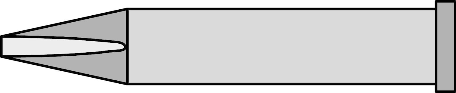 Weller 0054474099 XT ASL Soldering Tip Chisel 1.6X0.45MM