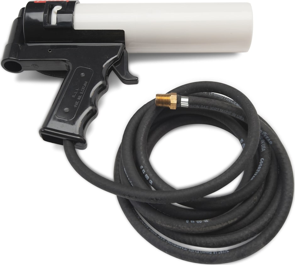 Weller PG10010NPT Caulk Gun, PNEUMATIC, 10.5 OZ, 10 FT Hose NPT
