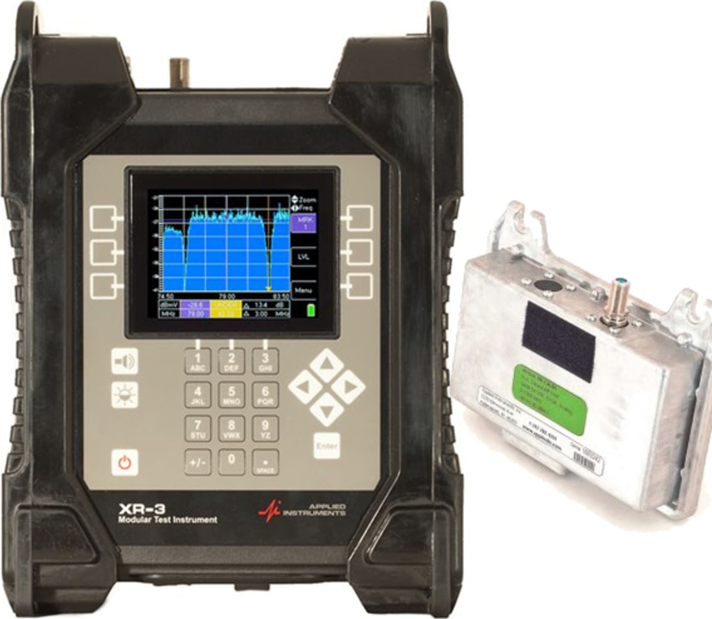 Applied Instruments XR-3 with XR-CA-01 Cable Air Meter Module