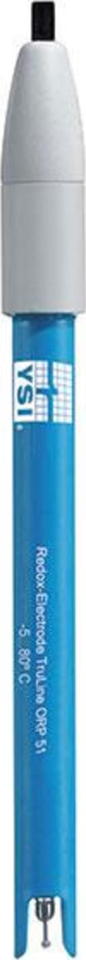 YSI TruLine ORP 51 ORP electrode, Single Junction, Gel electrolyte, Epoxy shaft, 1 meter cable, BNC Connector