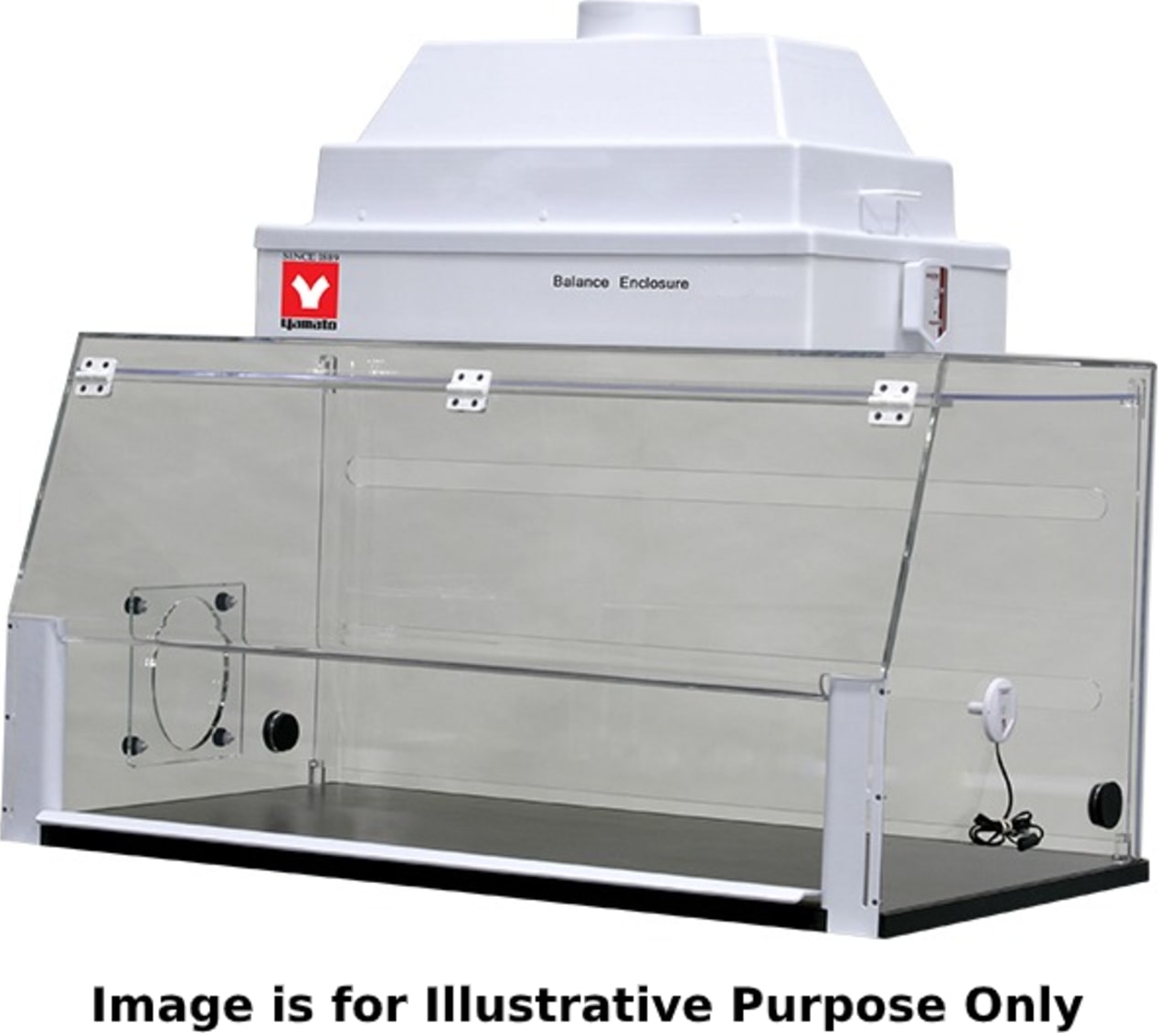 Yamato VBE-418 Wide Vented Balance Enclosure - Image is for Illustrative Purpose Only