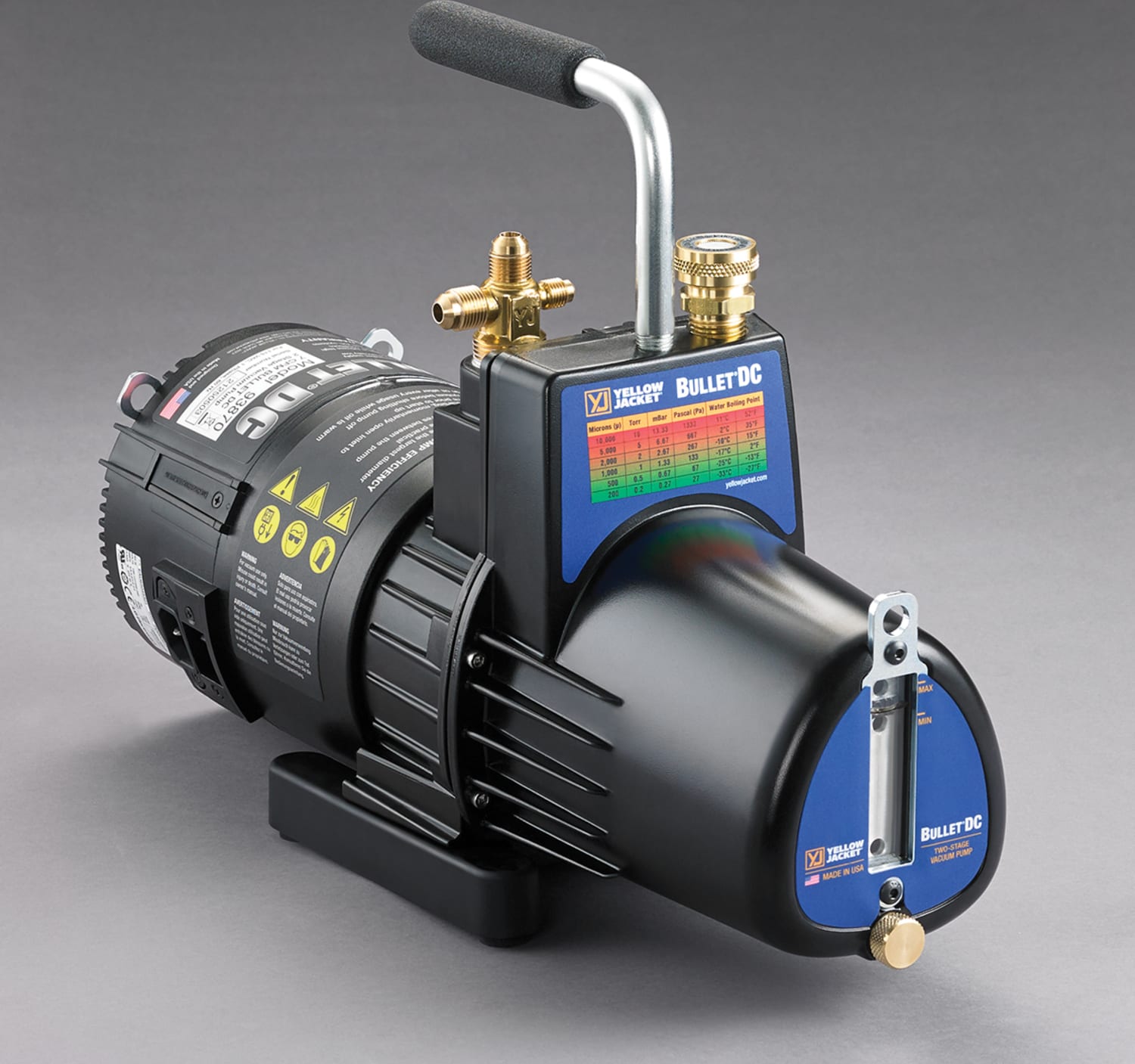 Yellow Jacket 93870 - Bullet DC Vacuum Pump, 7 cfm