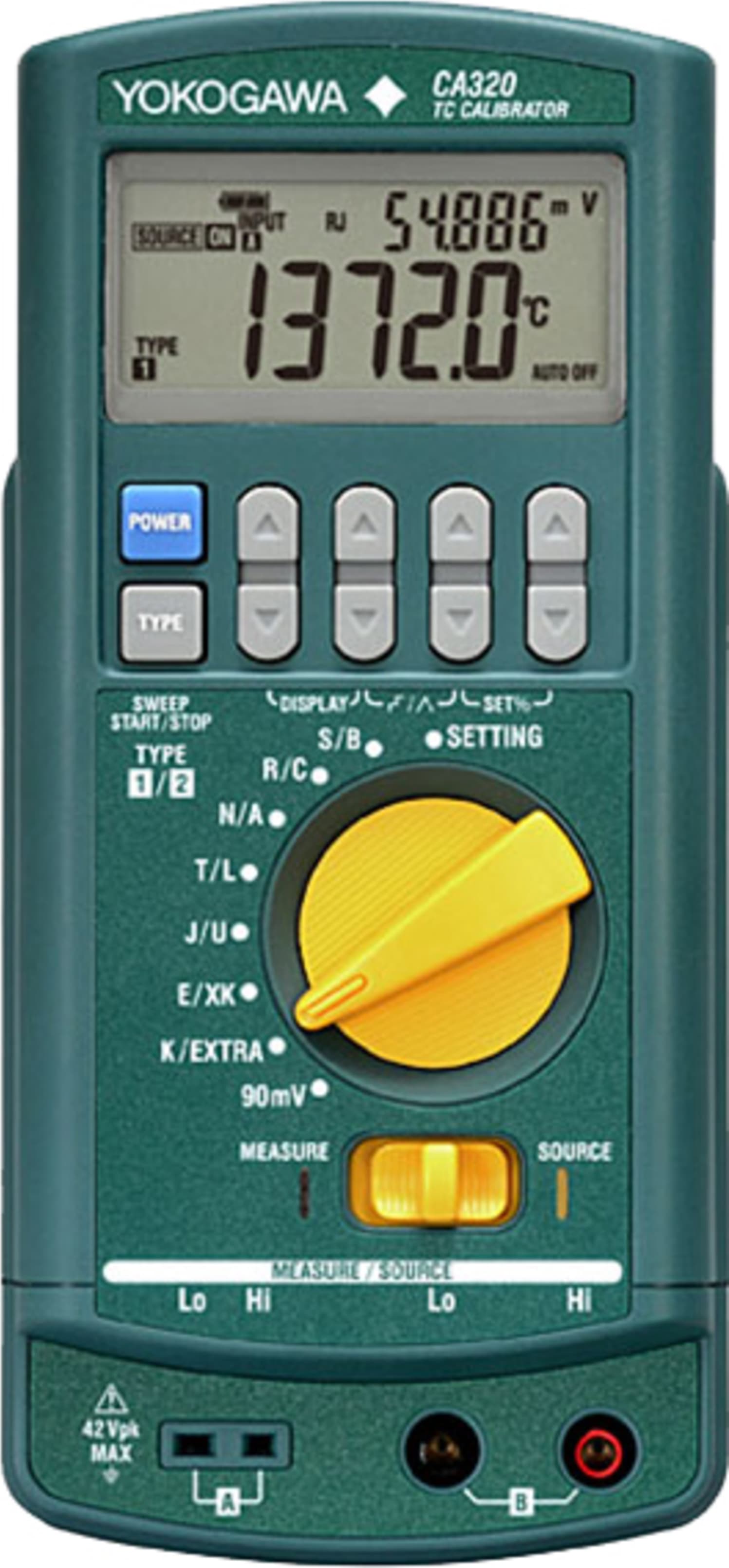 Yokogawa CA320 Thermocouple Process Calibrator