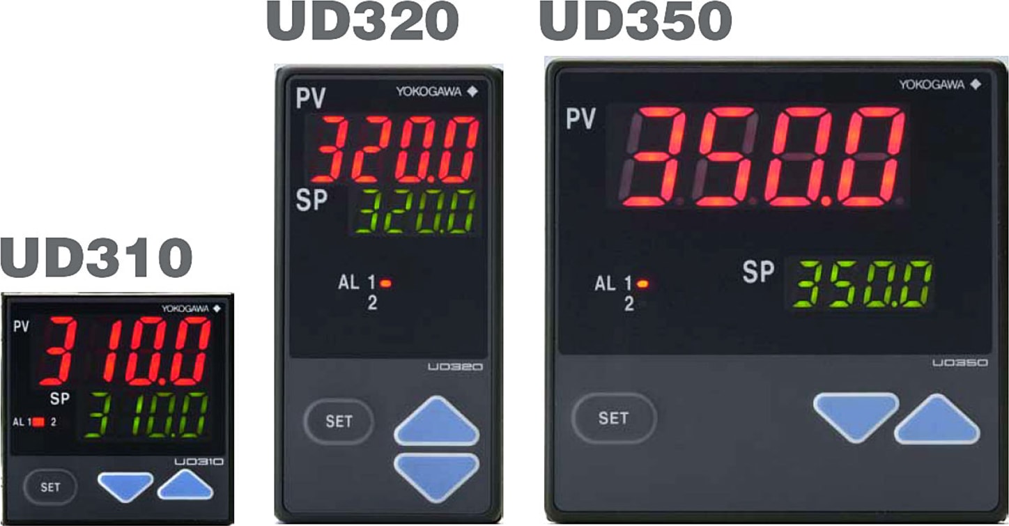 Yokogawa UD300 Series (UD310 UD320 UD350) Manual Setpoint Setters, 1/6 DIN, 1/8 DIN, 1/4 DIN