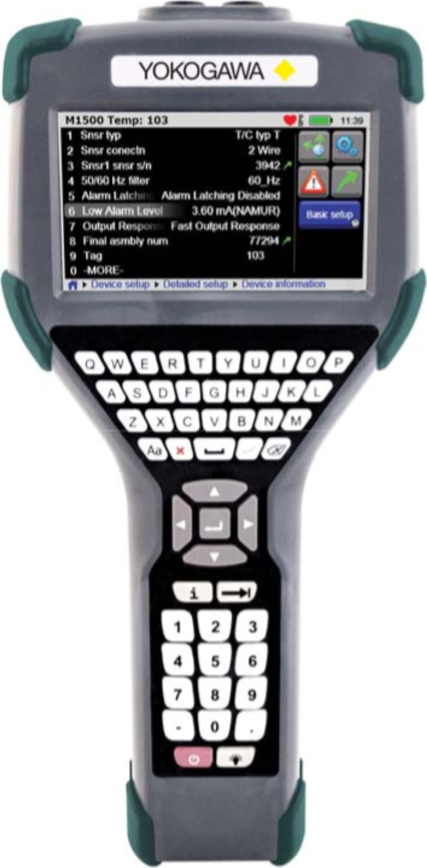 Yokogawa YHC5150X-01 FieldMate Handheld Communicator