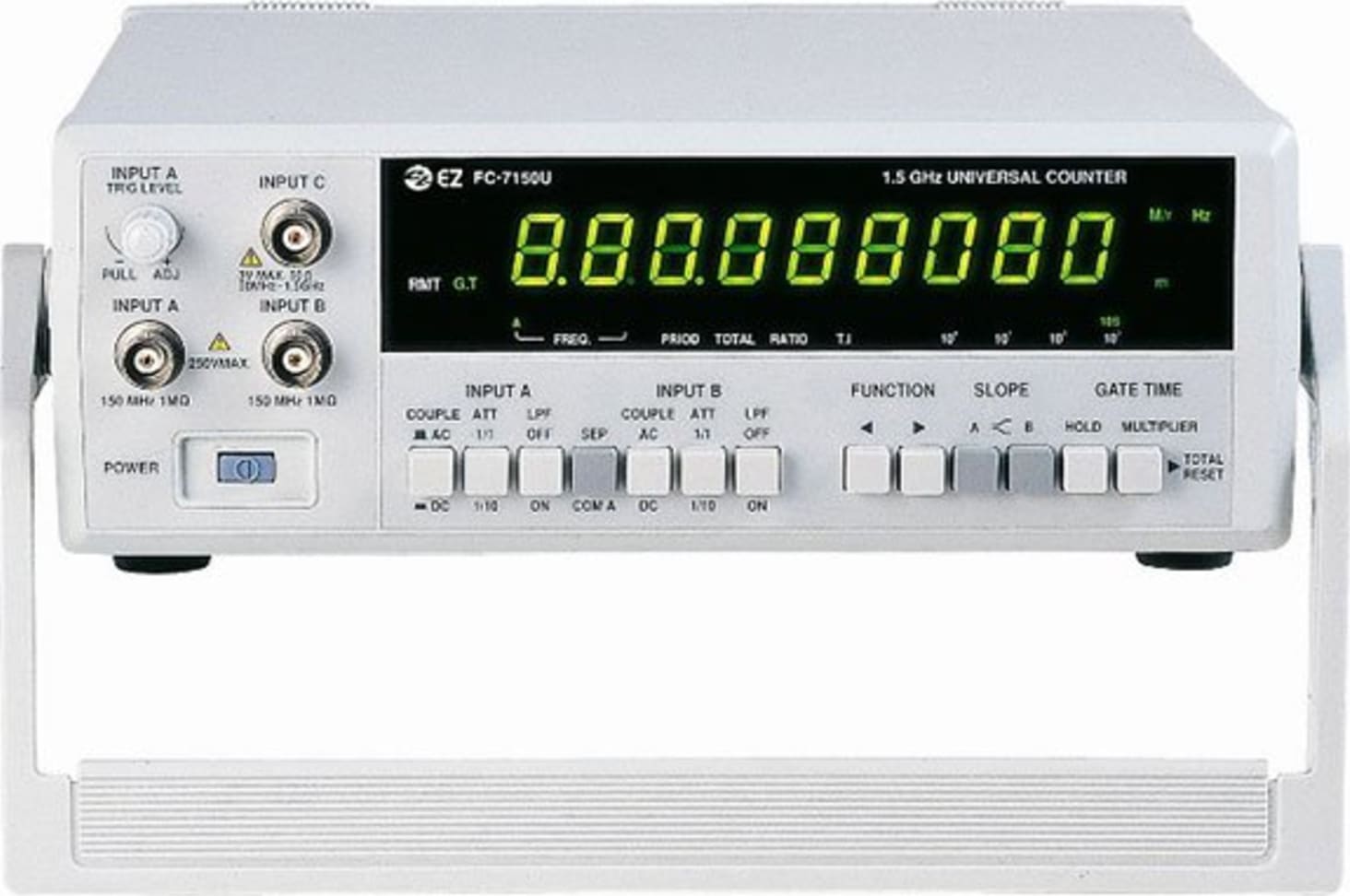 EZ Digital FC-7150U ユニバーサルカウンター 周波数カウンター ITBI5TG3VV1G-YR-Z01-byebye EZ Digital FC-7150U 1.5 GHz Universal Frequency Counter | TEquipment