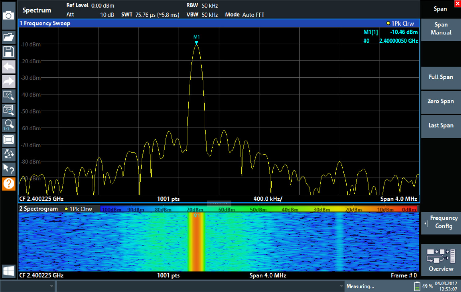 Spectrum Analyzer Option