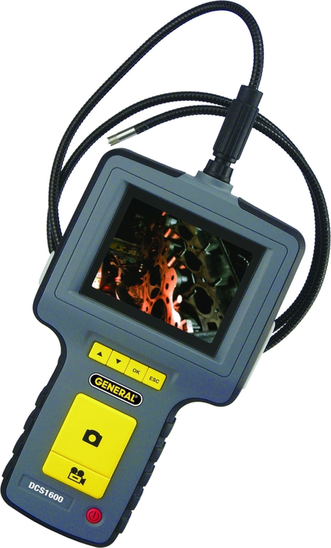General DCS1600 High-Performance Recording Video Borescope System