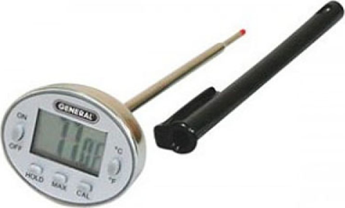 General DWS350SSQ Digital Quick Tip Waterproof Cooking Thermometer