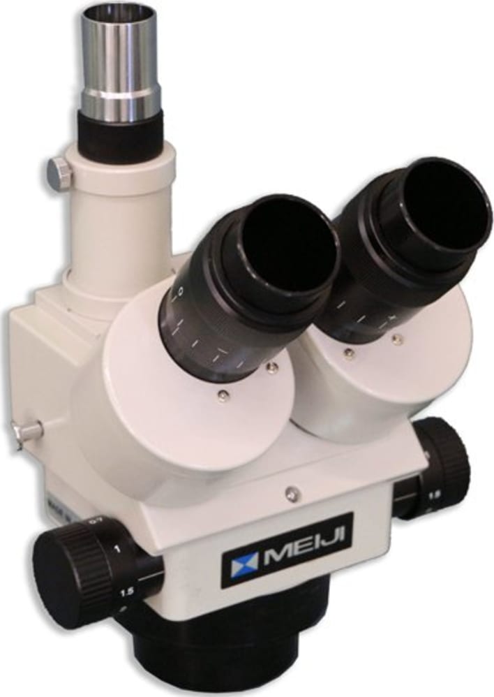 Meiji Techno EMZ-5TR (0.7x - 4.5x) Trinocular Zoom Stereo Body, Working Distance 93mm