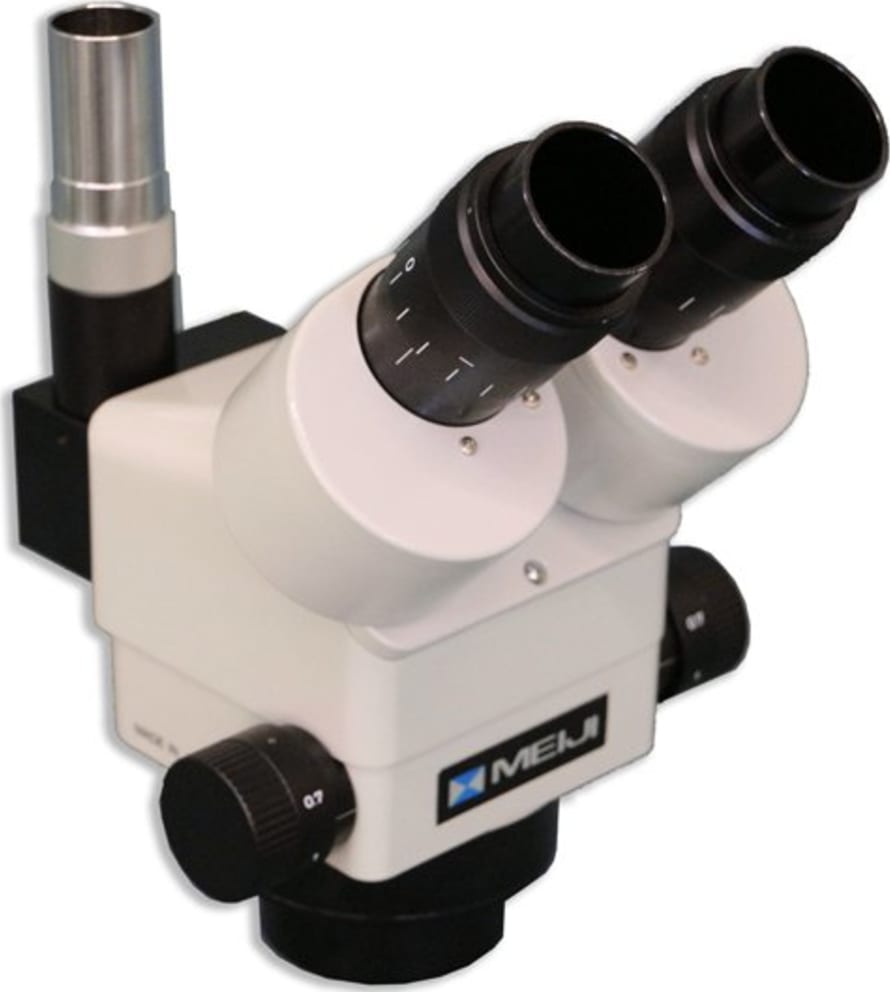 Meiji Techno EMZ-8TR (0.7x - 4.5x) Trinocular Zoom Stereo Body, Working Distance 104mm