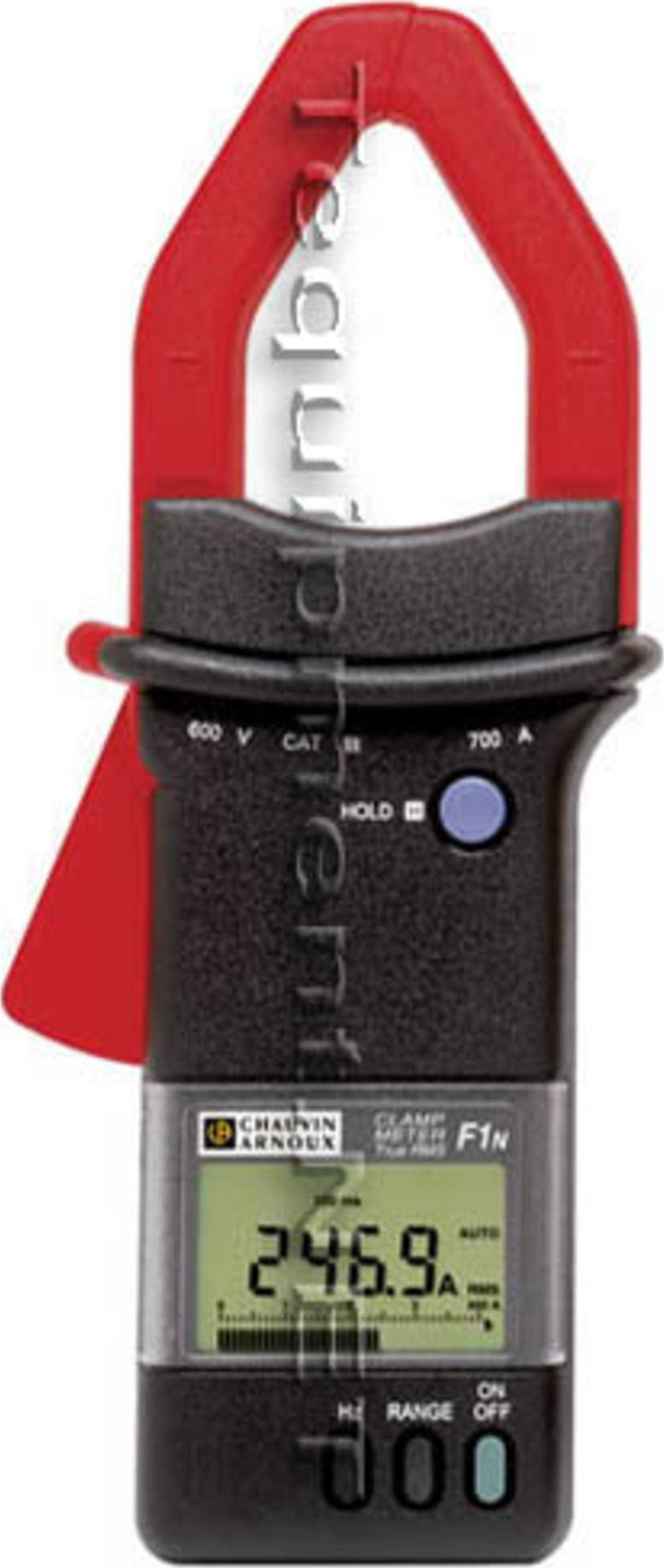 AEMC 1207.03 - Clamp-On Meter Model F3N (TRMS, 400A, Hz, Peak, Smooth, Min/Max)