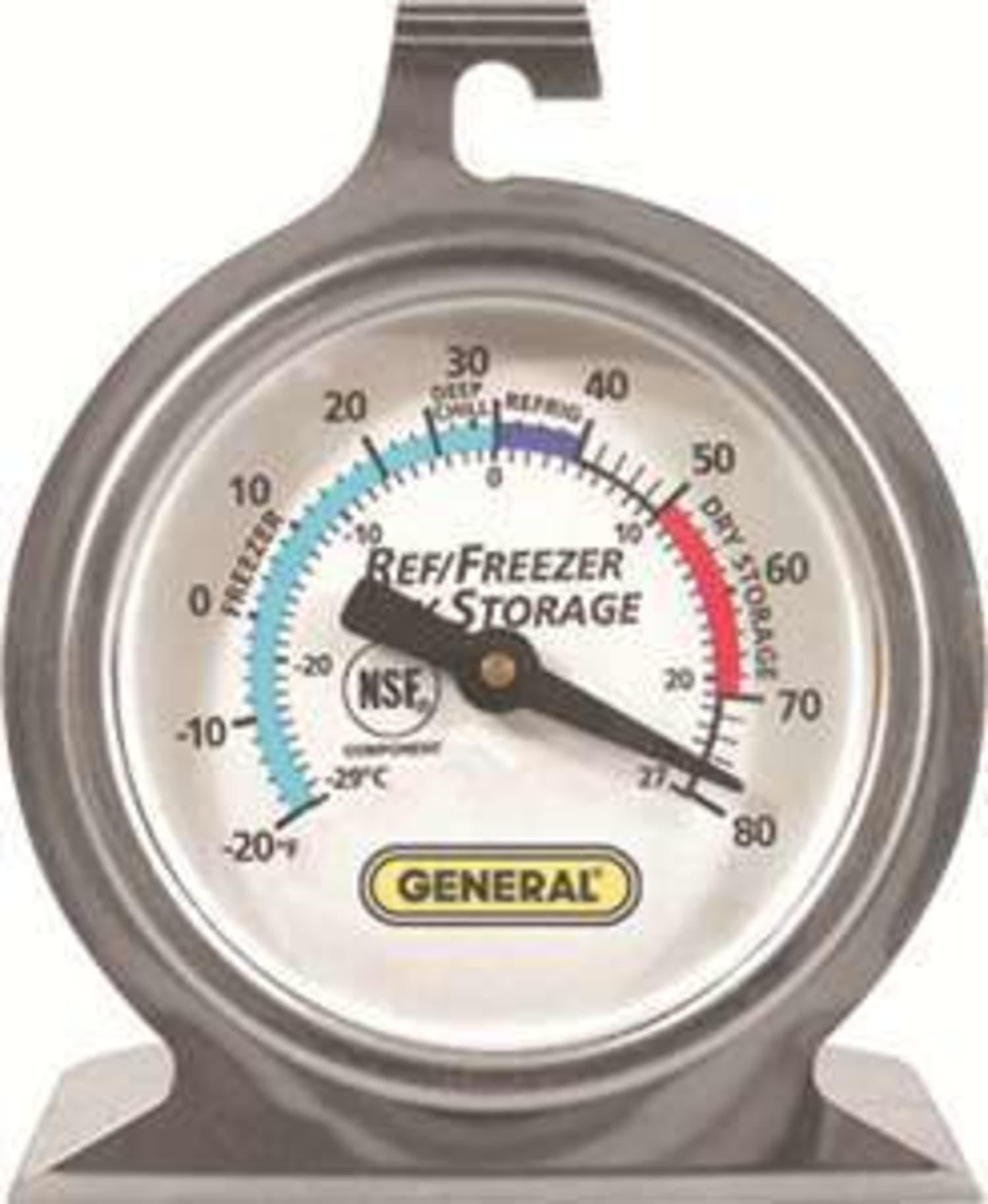 General FT80R Refrigerator/Freezer Thermometer