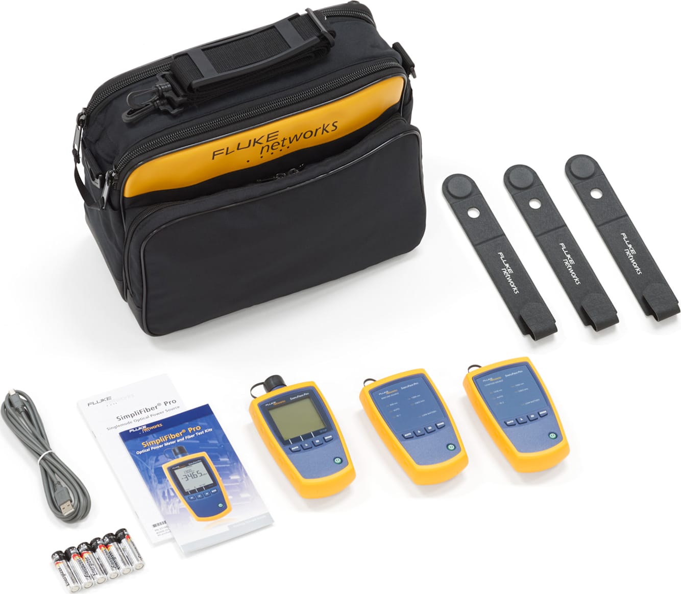Fluke Networks FTK2100 Simplifiber Singlemode 1310/1550 and 1490/1625 nm Verification Kit