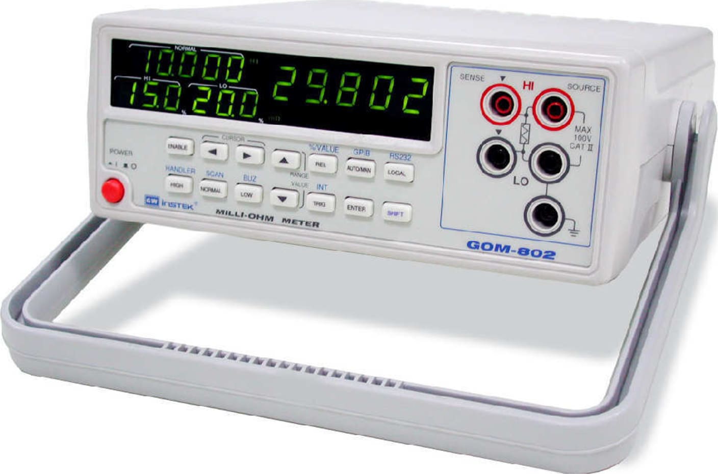 Instek GOM-802 DC Milli-Ohm Meter